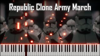 Republic Clone Army March Order 66  EPIC EMOTIONAL PIANO VERSION [upl. by Patt]