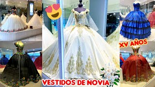 Tienda ECONOMICA PREMIUM de Vestidos de Novia y de 15 AÑOS 😍 Diseños elegantes en LAGUNILLA [upl. by Ahael]