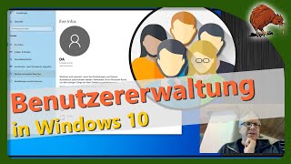 Einführung in die Benutzerverwaltung von Windows 10 [upl. by Atila627]