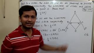 class 9 triangles rs aggarwal chapter 8 example 6 page 244 [upl. by Atteirneh]