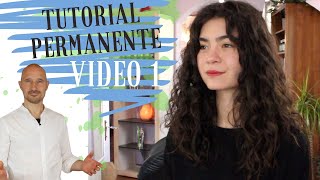 Tutorial permanente Come fare una permanente morbida anche su capelli lisci e difficili VIDEO 1 😉 [upl. by Claudio]