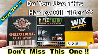 Harley Davidson Oil Filter 6380580A HIFLOFILTRO Oil Filter HF170B Wix Oil Filter 51215 Cut Open [upl. by Werner277]