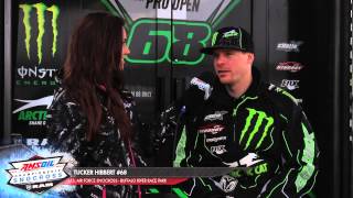 Tucker Hibbert talks about family faith and racing  AMSOIL Championship Snocross [upl. by Sobmalarah405]