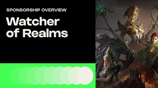 Watcher of Realms StreamElements Sponsorship Overview [upl. by Daiz]