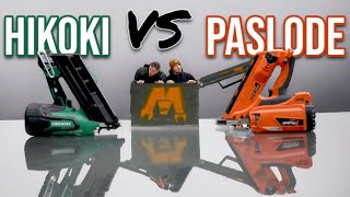 HIKOKI vs PASLODE  First Fix nail Gun Showdown Who will come out on top [upl. by Pauletta]