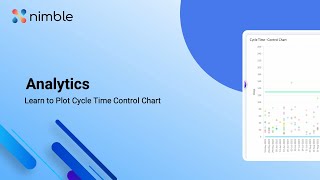 Learn to Plot Cycle Time Control Chart using Nimble Analytics [upl. by Asiral]