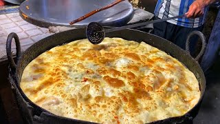 famous desi Lahori katlama recipe  street food Pakistan [upl. by Lampert]