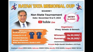 RATAN TATA MEMORIAL CUP 2024  DAY1  KR PURAM [upl. by Anuala]