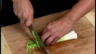 Cooking Tips  How to Chop Leek [upl. by Stalker]