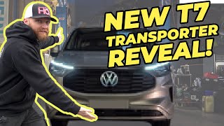 New Volkswagen T7 Transporter early access [upl. by Holcman]