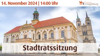 Stadtratssitzung vom 14 November 2024 [upl. by Cacilie12]