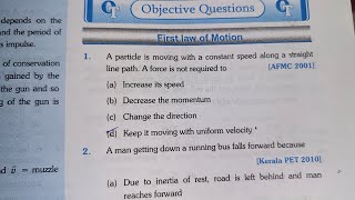 A particle is moving with a constant speed along a straight line path A force is not required to [upl. by Tsan]