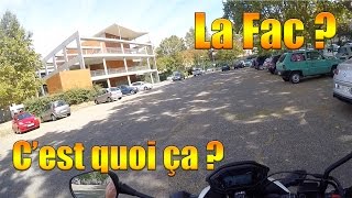 La Fac  Cest quoi ça  MotoVlog FR [upl. by Kurtis]