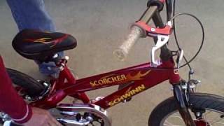 Review of Schwinn Scorcher 16in BMX style bike [upl. by Ecnarolf]