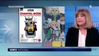 Chantal Goya invitée du quotSoir 3quot sur France 3 [upl. by Asaert]