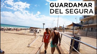 Guardamar del Segura Costa Blanca Spain August 2022 Promenade and Beach Walking Tour 🇪🇸 [upl. by Rivy206]