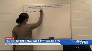 Failing grades make a return to Rochester Public Schools [upl. by Eceerahs]