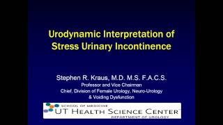 LABORIE Webinar Series Interpretation of Stress Incontinence [upl. by Beauregard]