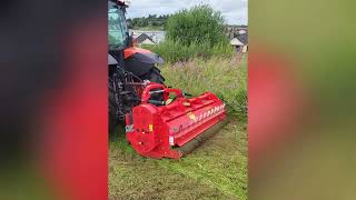 Del Morino Victor 250 Mulcher at work [upl. by Suoirad995]