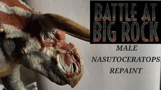 Battle At Big Rock Male Nasutoceratops Repaint [upl. by Winwaloe]