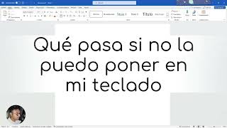 Cómo poner la quotñquot en la computadora laptop en Windows 10 y 11 [upl. by Launamme]