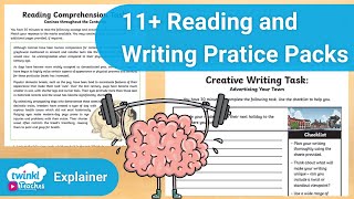 11 Comprehension and Creative Writing Practice [upl. by Landers]