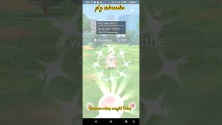 Galarian shiny caught Today 🤯🤣 pgsharp wildshiny rareshiny shinypokemon pokemon pokemongo [upl. by Evvy]