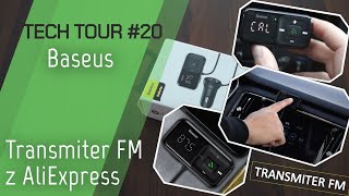 TechTour20 Baseus FM Transmitter BT  testuje gadżet z Aliexpress [upl. by Soutor]