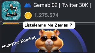 Hamster Kombat Airdrop  Listelenme Ne Zaman  Sıfır Sermaye İle Dolar Kazanmak 24 [upl. by Aihsaei]