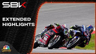 World Superbike EXTENDED HIGHLIGHTS Portugal  Round 11  10123  Motorsports on NBC [upl. by Wey]