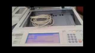 CONFIGURACION SCANNERPRINTER AFICIO 3025 [upl. by Manda]