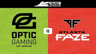 SemiFinal B  OpTic Gaming LA vs Atlanta FaZe  Toronto Ultra Home Series  Day 3 [upl. by Nodroj]