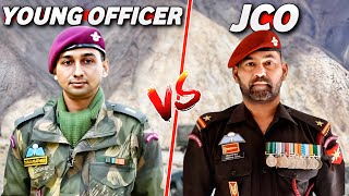 Young Officer vs JCO in Indian Army  AN Defence [upl. by Iva]