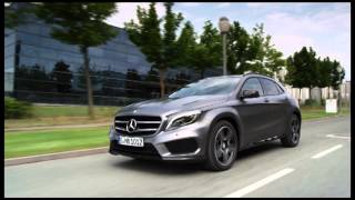 MercedesBenz GLA 250 4MATIC Driving Review  AutoMotoTV [upl. by Boarer]