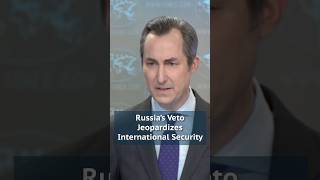 Russias Veto Jeopardizes International Security [upl. by Kalil331]