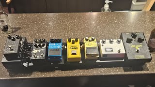 2024 빈티지 컨셉 페달보드 new pedalboard [upl. by Levin692]