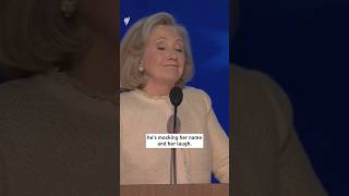 Hillary Clinton comments on Trumps attacks on Kamala Harris [upl. by Marka]