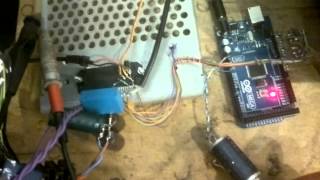 Homemade 3phase PWM inverter Atmega 2560 [upl. by Sharona]