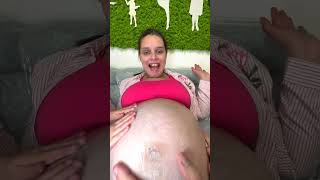 ⏰ 24 de ORE 🤰 MAMA în GHIPS pe BURTICĂ SARCINĂ la 9 luni 🖌️ 🤰 Belly casting kit pregnant shorts [upl. by Yreffeg945]