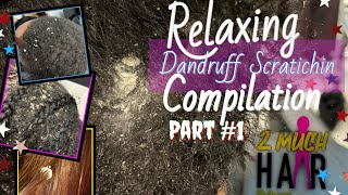 Relaxing Dandruff Scratching Compilation 2020 Part 1 [upl. by Aramit360]