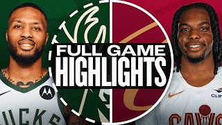 BUCKS at CAVALIERS  FULL GAME HIGHLIGHTS  November 4 2024 [upl. by Lindell]