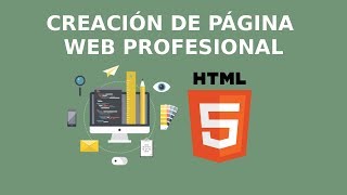 Página Web Profesional con HTML5 y CSS3 Creación de HTML [upl. by Ferrell]