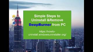 Easy Steps to Uninstall DeepBurner on PC [upl. by Hafler291]