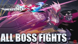 Gunvolt Chronicles Luminous Avenger iX 2  All Boss Fights amp Ending 1080p 60fps [upl. by Eonak208]