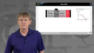 ECE 606 Solid State Devices L271 Heterojunction Bipolar Transistor  Applications Concept etc [upl. by Ical]