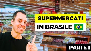 🇧🇷 Cosa Vendono nei SUPERMERCATI in BRASILE con i prezzi Parte 1 viaggio viaggiare brasile [upl. by Lauryn383]