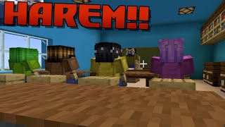 HAREM PROTAGONIST  quotWhy did I become a harem anime protagonistquot Minecraft Adventure Map 1 [upl. by Whitcomb]