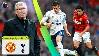 Three Goals in Three Minutes  Man Utd 23 Tottenham Hotspur  Classic Premier League Highlights [upl. by Nywled377]