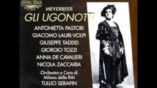 Gli Ugonotti con G Lauri Volpi Rai 1955 Stringe il periglio [upl. by Mendez203]