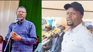 DRAMA as TransNzoia Governor NATEMBEYA Asks Luhyas to Stop Worshipping WETANGULA as quotPapa Wa Romaquot [upl. by Nye]